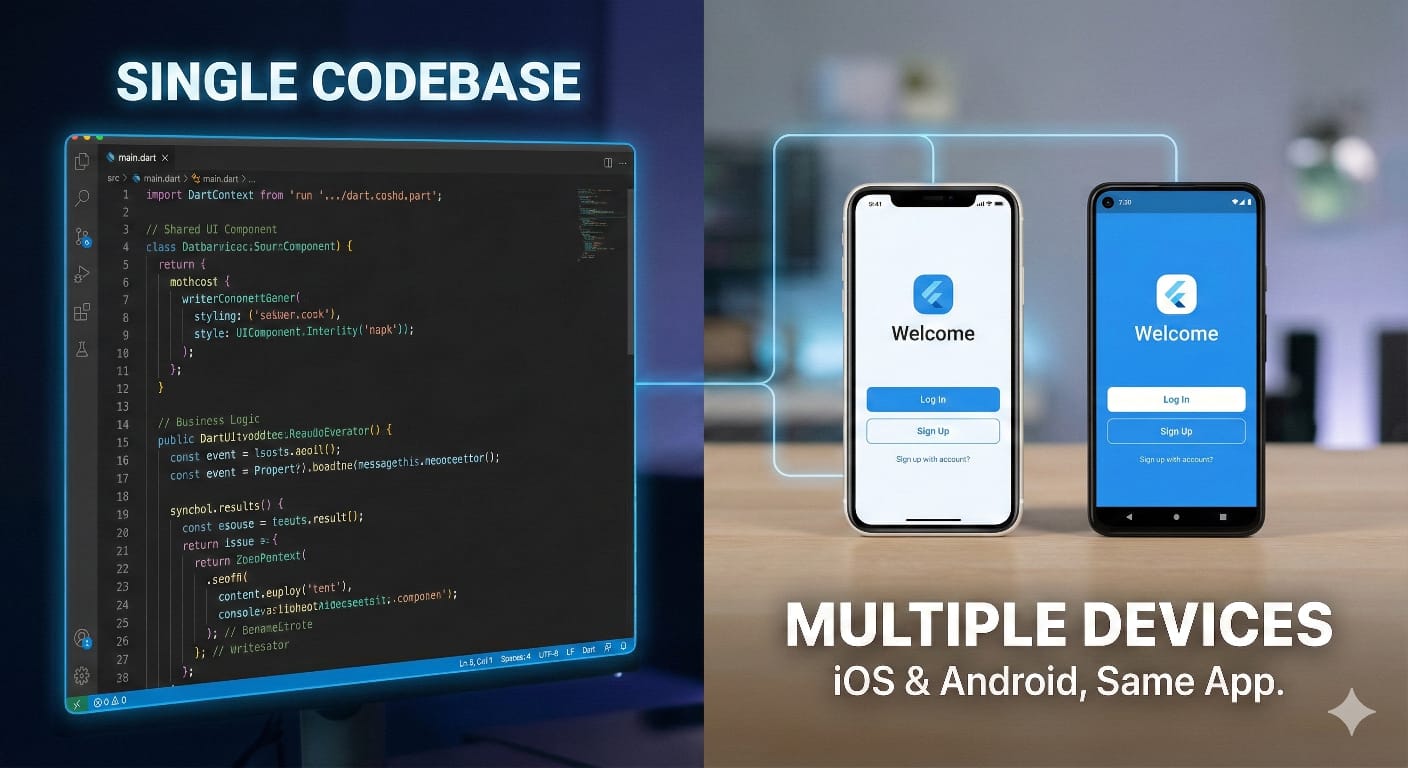 Cross Platform App Development with Flutter and React Native